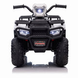 Electric 4-Wheeler ATV Quad for Kids with LED Lights, USB/MP3, and Gift Option