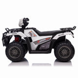 Electric ATV 4-Wheeler for Kids with USB and AUX Ports - 12V Battery Powered Ride-On Car