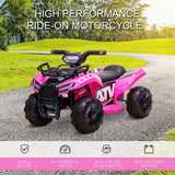 Electric 4 Wheeler ATV Ride-On Toy for Toddlers (Ages 1-3) - Powered by 6V Battery