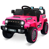 Electric Ride-On Truck for Kids with 3 Speeds, LED Lights, Music, and MP3 Player