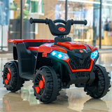 Electric 6V ATV 4-Wheeled Beach Ride-On Car for Kids - Battery Powered Toy for Christmas Gift