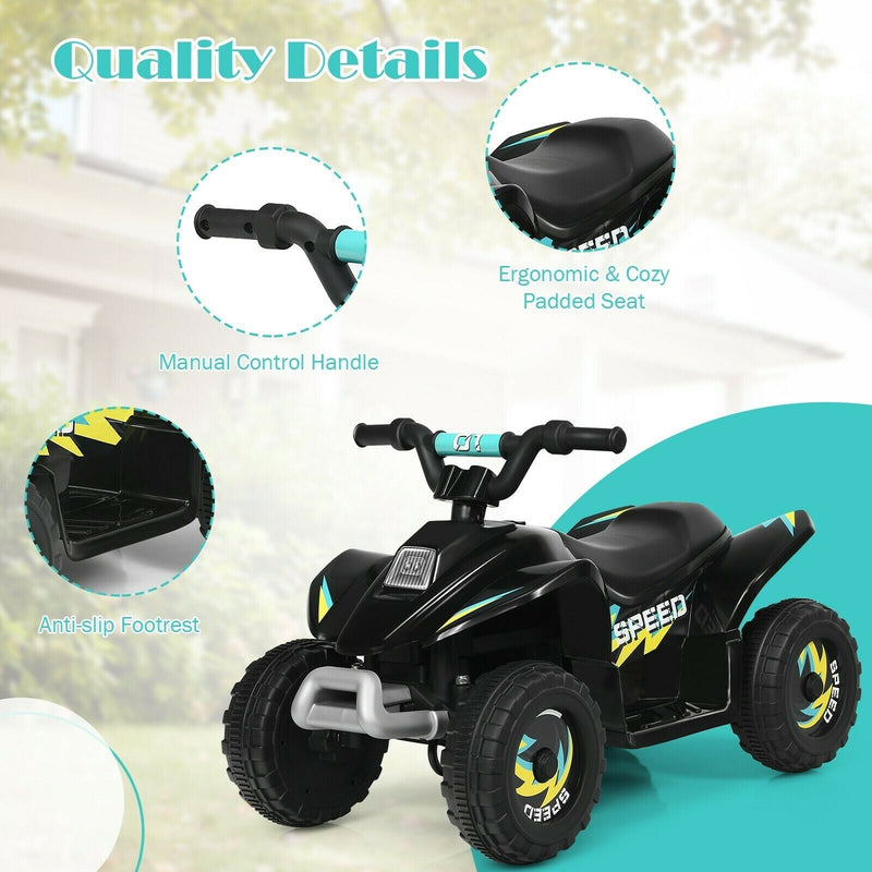Electric ATV 4 Wheels Ride-On Toy for Kids (6V)