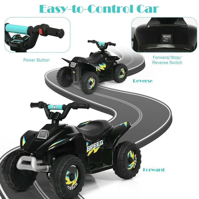 Electric ATV 4 Wheels Ride-On Toy for Kids (6V)
