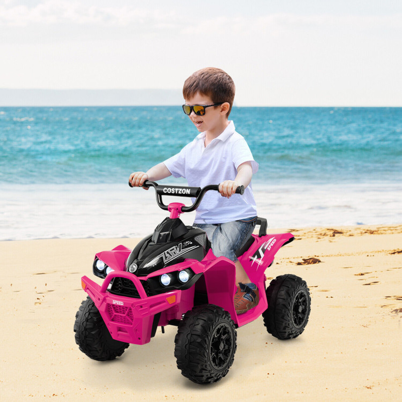 Electric ATV for Kids with Adjustable Speed and Cozy Seat