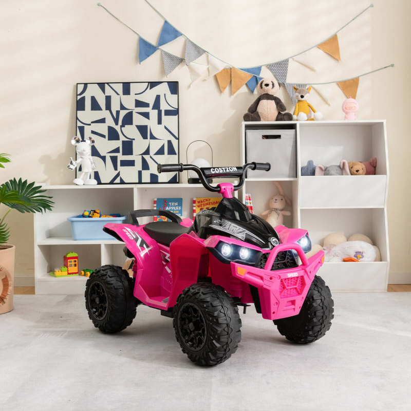 Electric ATV for Kids with Adjustable Speed and Cozy Seat