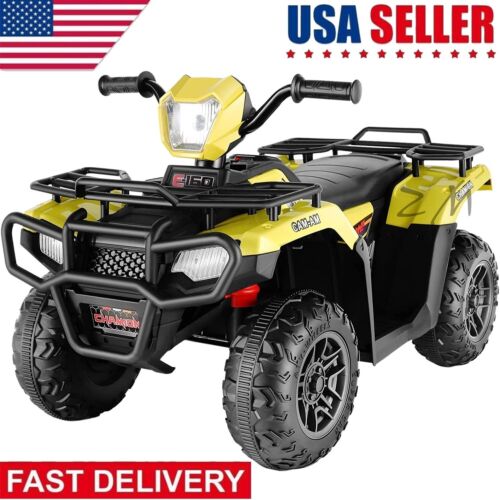 Electric ATV Ride-On Car for Kids Ages 3-6 - 12V 4-Wheel Fun!