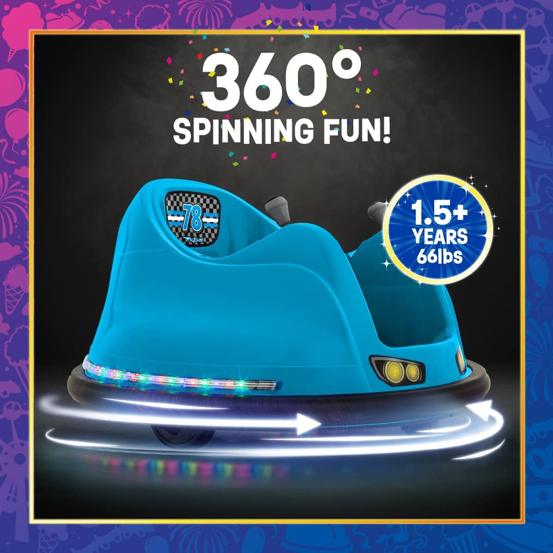 Electric Bumper Car for Toddlers and Kids - Fun and Safe Ride-On Toy for Little Ones!