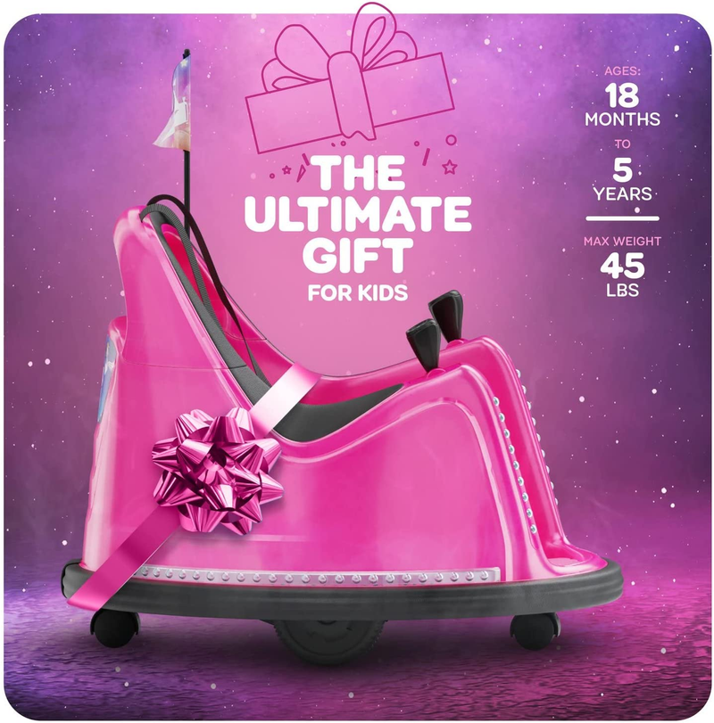 Electric Bumper Car for Young Children, 12V 2-Speed, Suitable for Ages 1-5