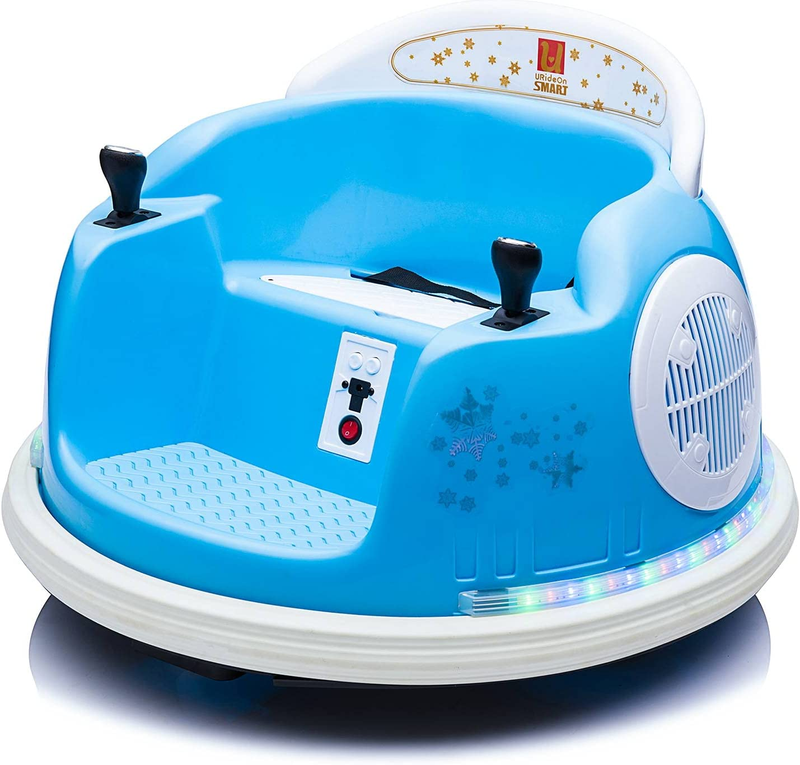 Electric Bumper Car Ride-On Toy for Kids with Remote Control - 6V