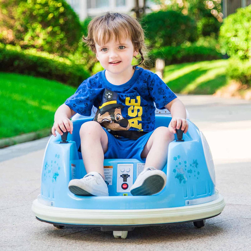 Electric Bumper Car Ride-On Toy for Kids with Remote Control - 6V Vehicle