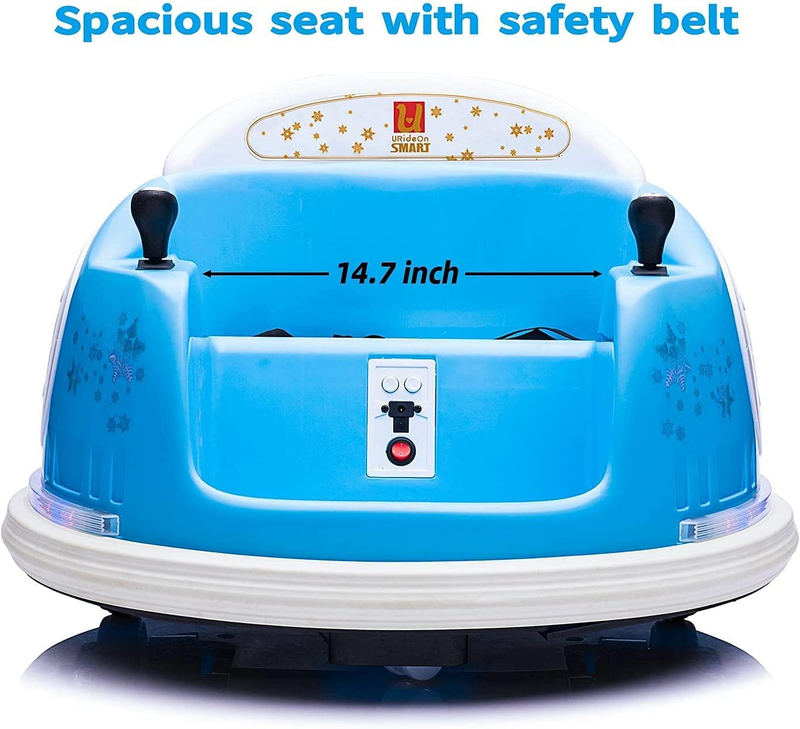 Electric Bumper Car Ride-On Toy for Kids with Remote Control - 6V Vehicle