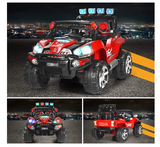 Electric Car for Kids Ages 3-8 with Lights and MP3 Input for Driving and Playtime
