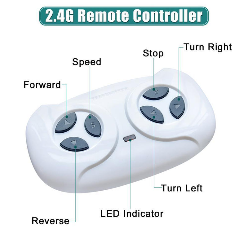 Electric Car with Adjustable Seat Belt and Rechargeable 12V Battery in Pink, with 3 Speed Options