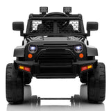 Electric Dual Drive Kids Ride On Car with Remote Control and LED Lights - 12V MP3 Player Included