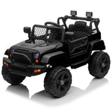 Electric Dual Drive Kids Ride On Car with Remote Control and LED Lights - 12V MP3 Player Included