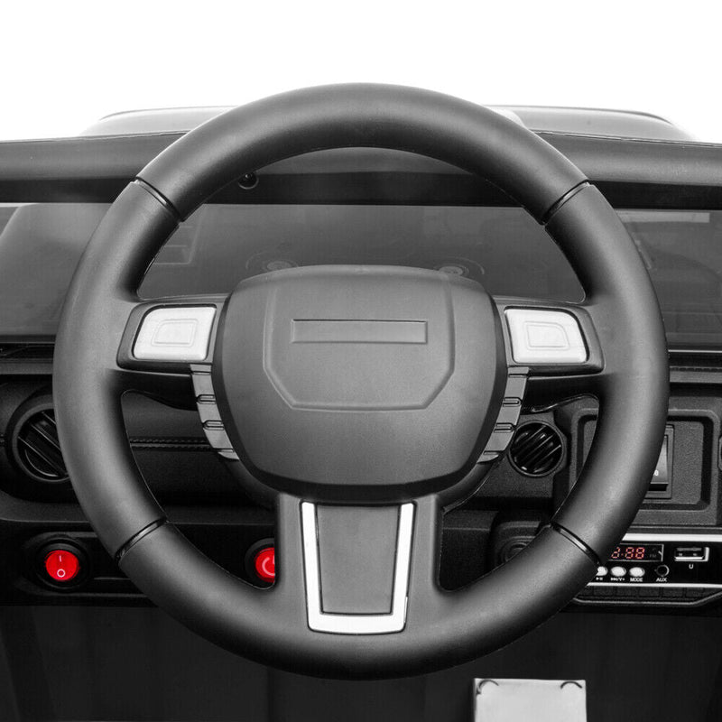 Electric Dual Drive Kids Ride On Car with Remote Control - Battery Powered Toy Vehicle