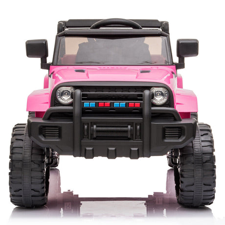 Electric Dual Drive Kids Ride On Car with Remote Control - Battery Powered Toy Vehicle