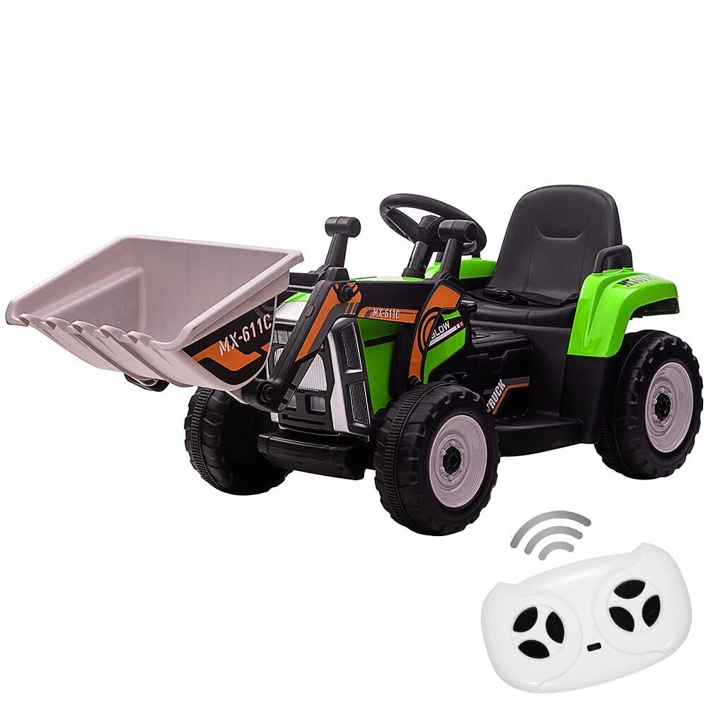 Electric Excavator Digger Ride-On Toy for Kids - 12V Battery Powered Outdoor Play Vehicle