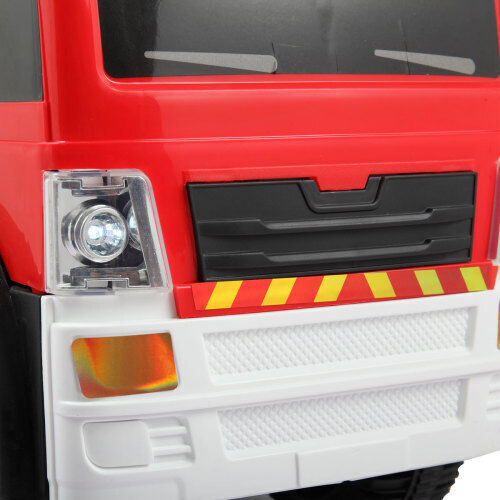 Electric Fire Truck Ride-On Toy with Siren for Kids - Perfect for Christmas!