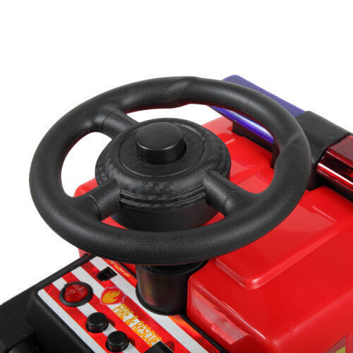 Electric Fire Truck Ride-On Toy with Siren for Kids - Perfect for Christmas!