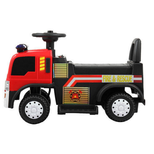 Electric Fire Truck Ride-On Toy with Siren for Kids - Perfect for Christmas!