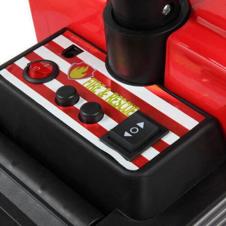Electric Fire Truck Ride-On Toy with Siren for Kids - Perfect for Christmas!