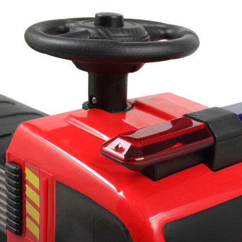 Electric Fire Truck Ride-On Toy with Siren for Kids - Perfect for Christmas!