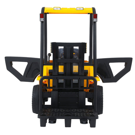 Electric Forklift Toy Car with 3 Speeds, Lifting Rod, and Remote Control for Kids