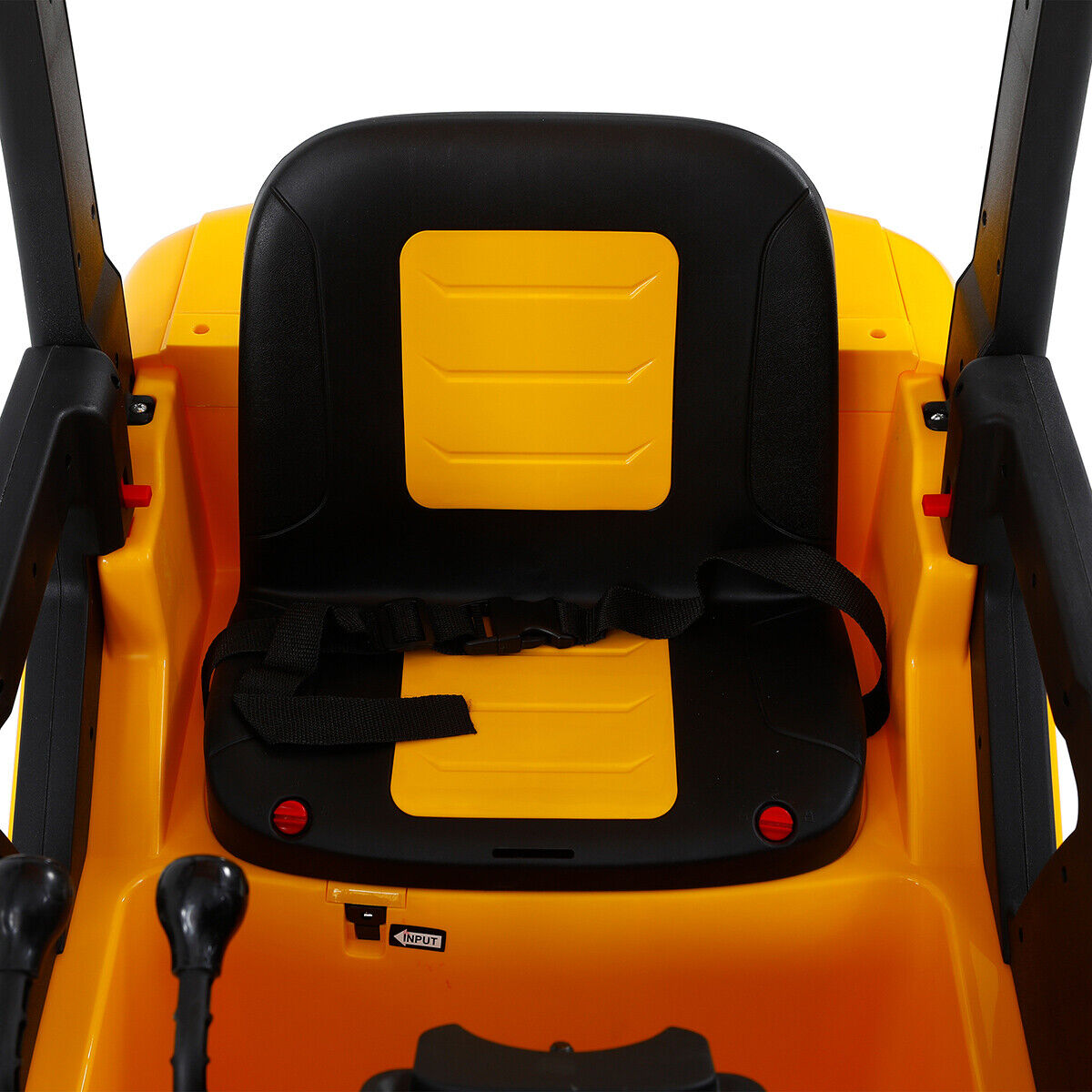 Electric Forklift Toy Car with 3 Speeds, Lifting Rod, and Remote Control for Kids