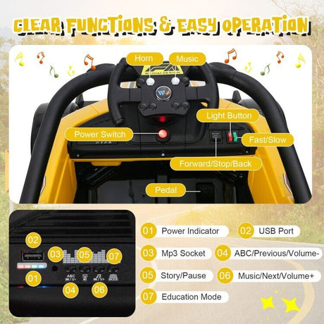 Electric Formula Racing Car for Kids with Remote Control - Perfect for Little Racers!