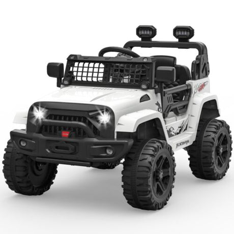 Electric Jeep Ride-On Car for Toddlers with Remote Control - 12V Kids Toy Vehicle