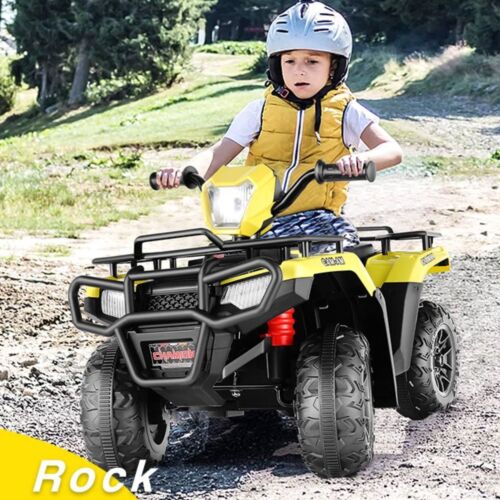 Electric Kids ATV 4-Wheeler with 12V Battery, USB and AUX Ports