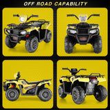 Powerful 12V ATV Quad for Kids with High & Low Speed Options and Spacious Seat