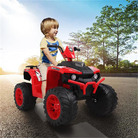 Electric Kids ATV Quad Car Toy - 12V Battery Powered 4-Wheeler for Toddlers