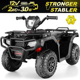 Electric Kids ATV Quad Car with 12V Battery and 4-Wheel Drive for Toddlers