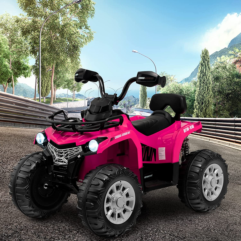Electric Kids ATV with Music, Headlights, and MP3 Player - Rev Up the Fun!