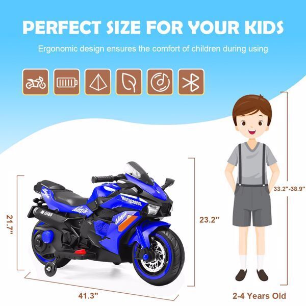 Electric Kids Motorbike: A Fun Ride for Little Riders!