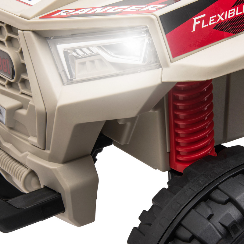 12V Electric Ride-On Quad Car for Kids with MP3 and Horn