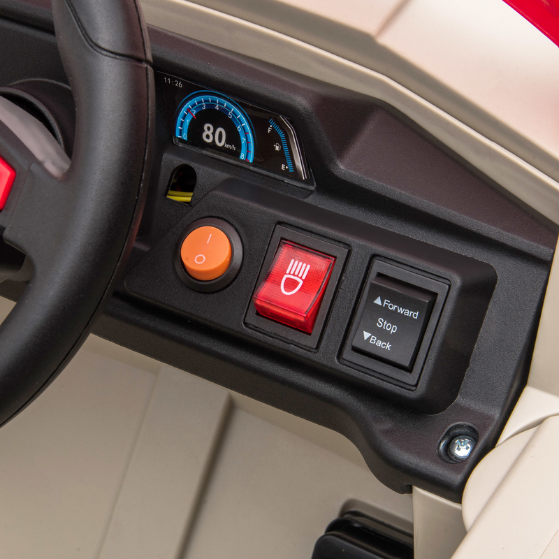 Electric Kids Quad Car Toy with MP3 and Horn - 12V Ride-On ATV Truck