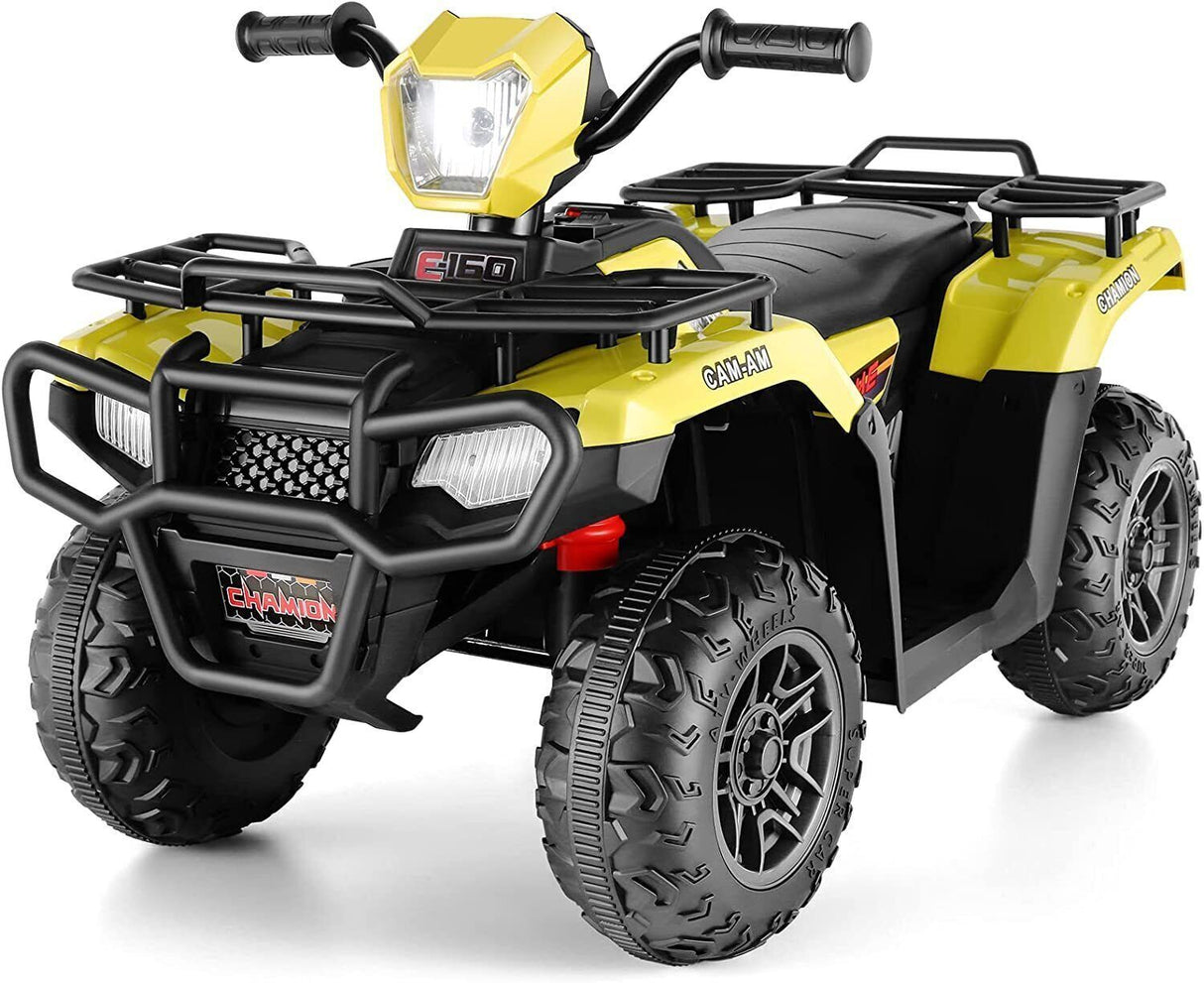 Electric Kids Ride On ATV 4-Wheeler Quad with Music and LED Lights - Perfect Gift for Kids!