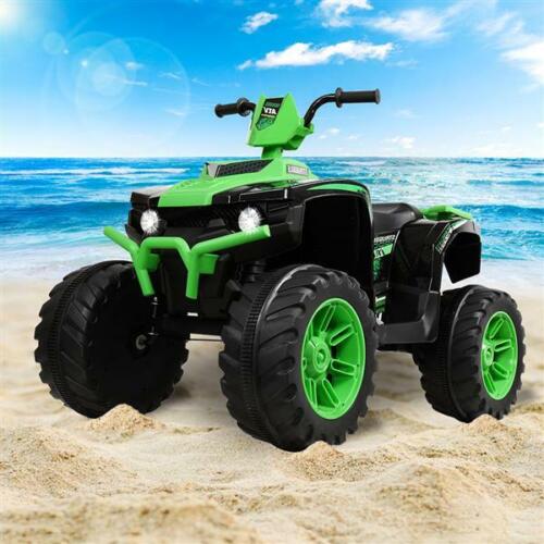 Electric Kids Ride-On ATV with Dual Drive and MP3 Player - 12V 7AH Battery - Summer Edition