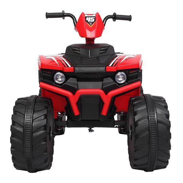 Electric Kids Ride-On ATV with Dual Drive and MP3 Player - 12V 7AH Battery - Summer Edition