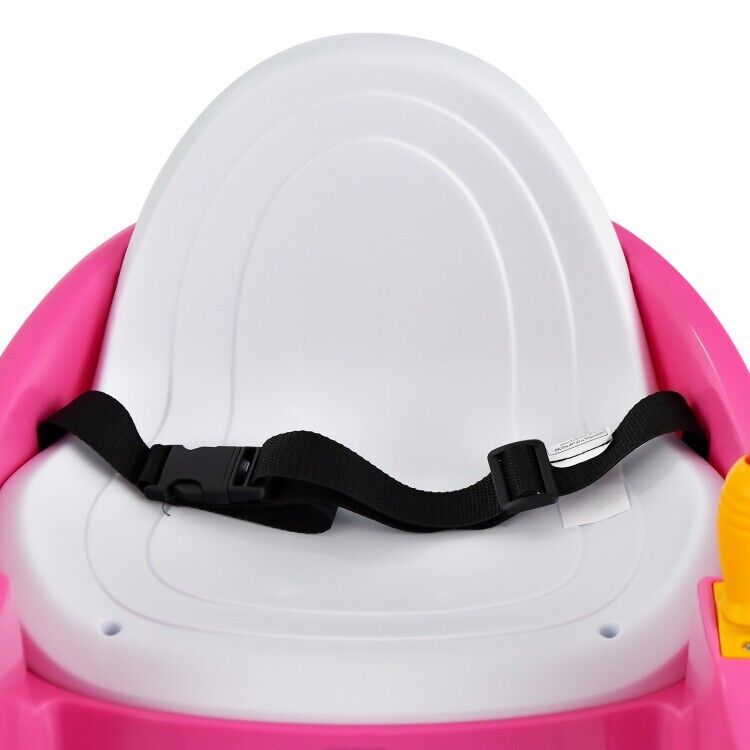 Electric Kids Ride-On Bumper Car with Flashing Lights - Perfect Toddler Gift!
