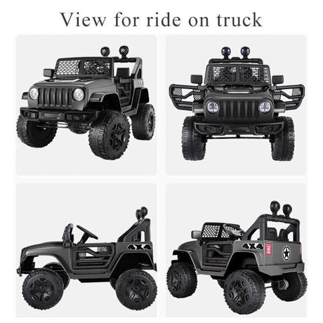 2-Seater Kids Electric Car with Parental Remote Control - 12V Ride-On Truck