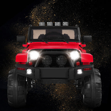 Electric Kids Ride-On Car Toy Truck with MP3 Player and LED Lights - Perfect Gift for Children