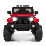 Electric Kids Ride-On Car Toy Truck with MP3 Player and LED Lights - Perfect Gift for Children