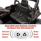 Electric Kids Ride-On Car Truck Toy with 3 Speeds, MP3 Player, LED Lights, and Remote Control - Perfect Xmas Gift!