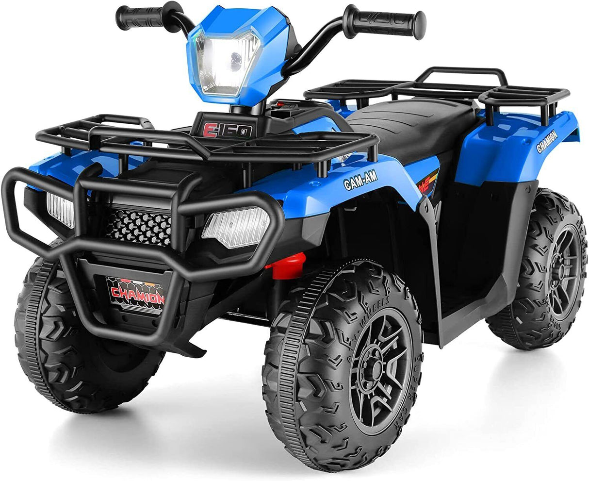 Electric Kids Ride-On Car Truck with Bluetooth and Spring Suspension - 2 Speed Options