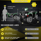 Electric ATV 4-Wheeler for Kids with LED Lights and Music - 12V Battery Powered