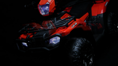 Electric 4-Wheeler Quad for Kids with 12V Battery and 2X30W Motor